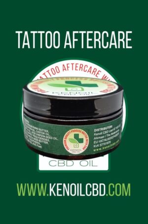 Kenoil hemp Tattoo Process Butter 100ml /  3,38 OZ / 200mg hemp
