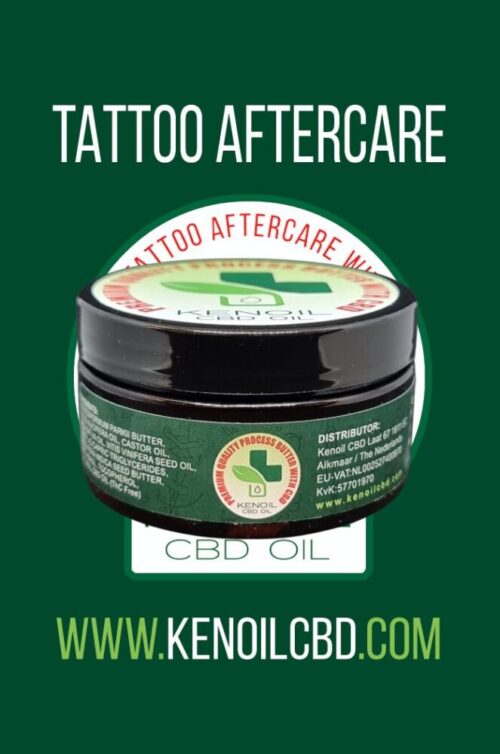 Kenoil hemp Tattoo Process Butter 100ml /  3,38 OZ / 200mg hemp