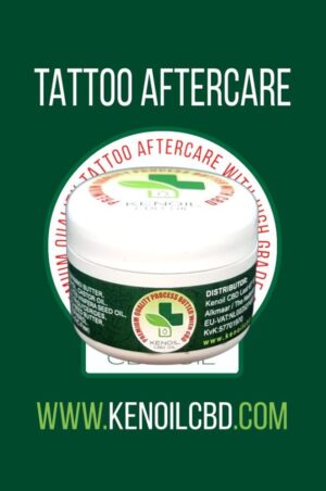 Kenoil hemp Tattoo Process Butter With High Grade hemp 30ml /  1.01 OZ / 50MG hemp