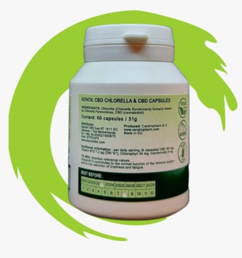 Kenoil CBD Chlorella & CBD Kapszula / 60 Kapszula