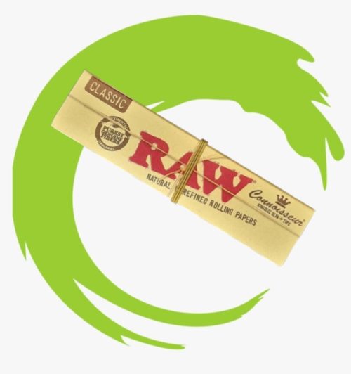 RAW Organic Hemp Rolling Papier + Tip ( x1 )