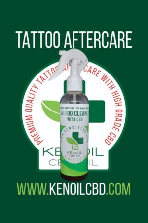 Kenoil hemp / Tattoo Cleaner With hemp / 250ml