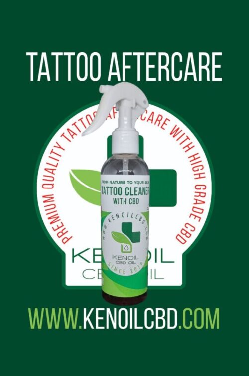 Kenoil Hemp / Tattoo Cleaner With Hemp / 250ml
