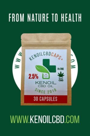 KenoilbdCaps / 2,5% Hemp Capsules / 30 capsules