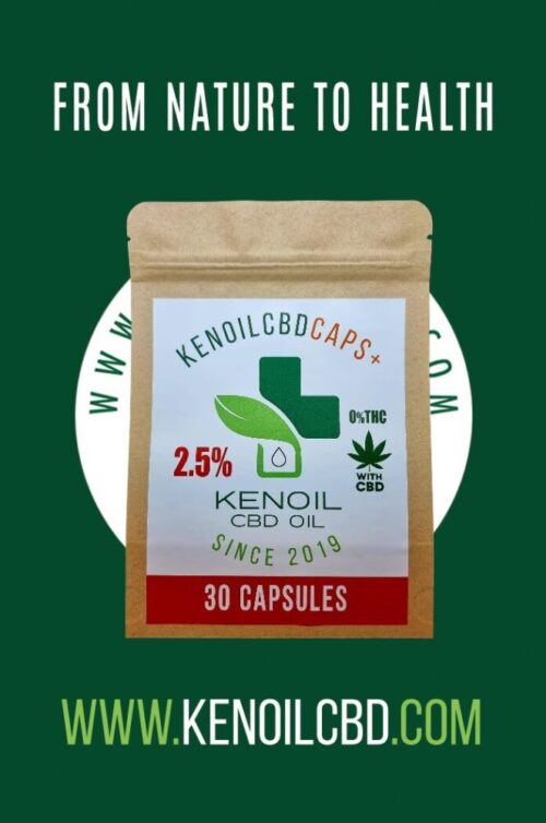 KenoilbdCaps / 2,5% Hemp Capsules / 30 capsules