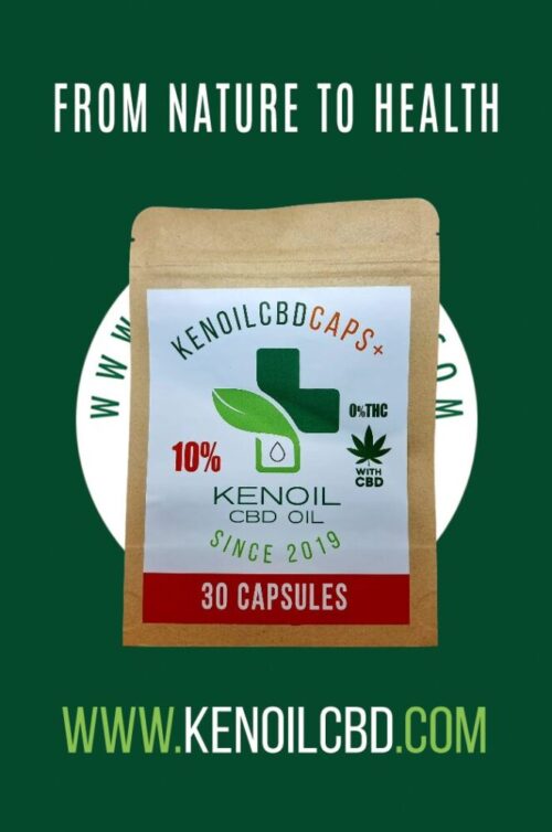 KenoilbdCaps / 10% hemp Capsules  / 30 capsules