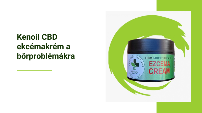 Kenoil CBD ekcémakrém a bőrproblémákra