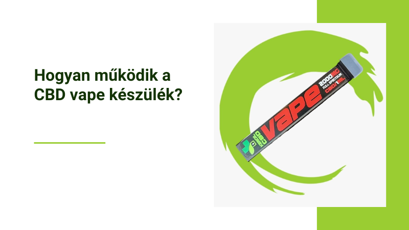 CBD vape készülék