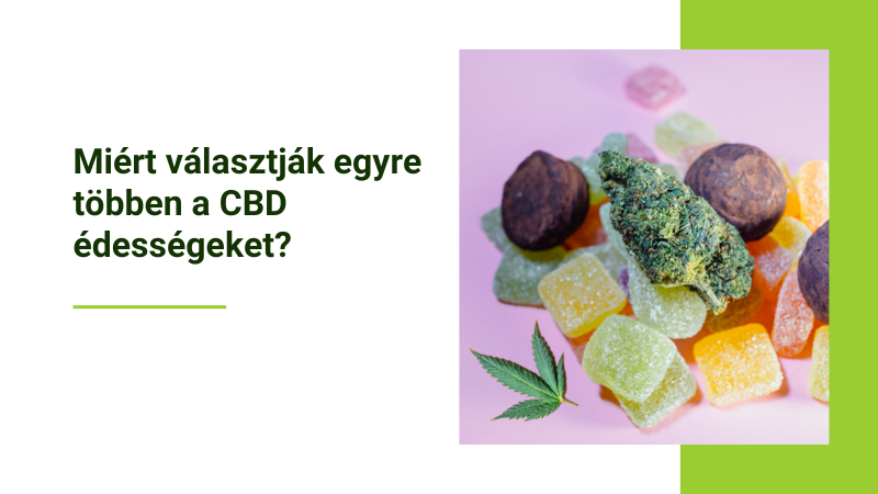 CBD édességek