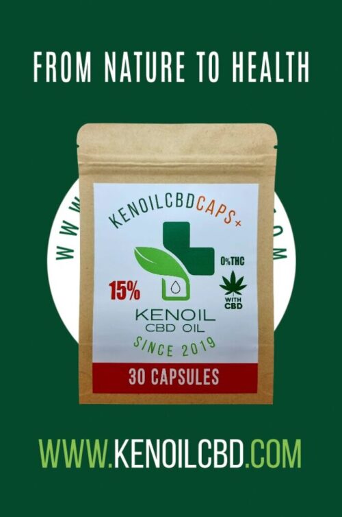 KenoilbdCaps / 15% Hemp Capsules / 30 capsules