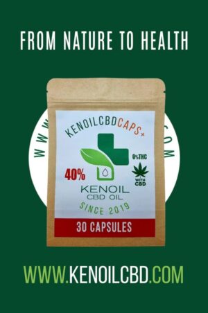 KenoilbdCaps / 40% Hemp Capsules / 30 capsules