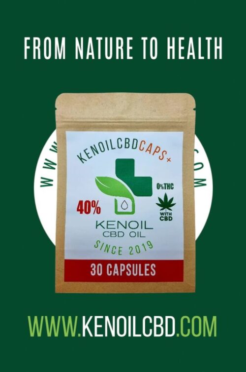 KenoilbdCaps / 40% Hemp Capsules / 30 capsules