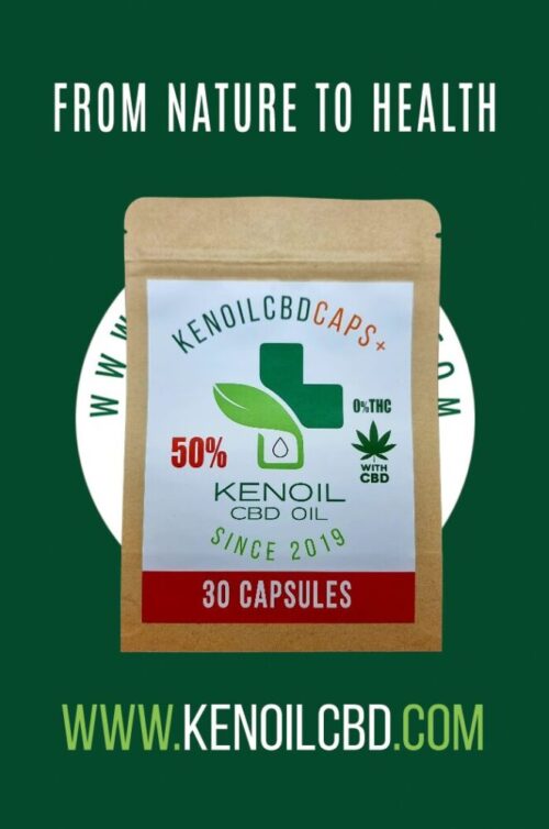 KenoilbdCaps / 50% Hemp Capsules / 30 capsules