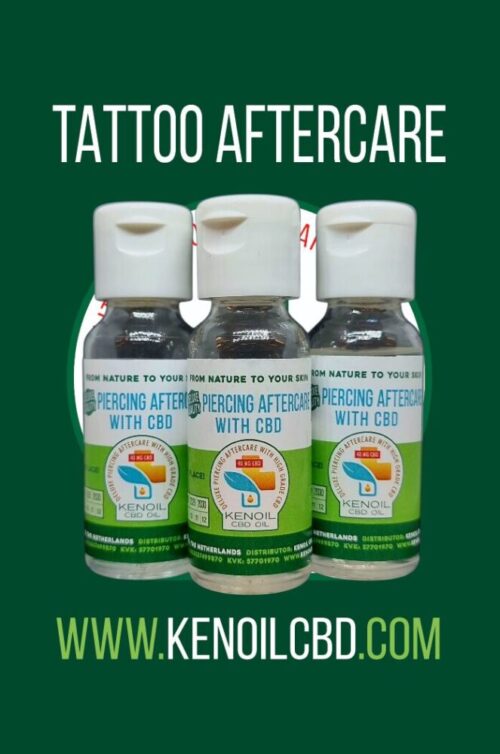 3 Pieces Kenoil Hemp Deluxe Piercing Aftercare With Hemp ( saline )