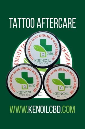 3 Pieces Kenoil Hemp Tattoo Aftercare 30ml