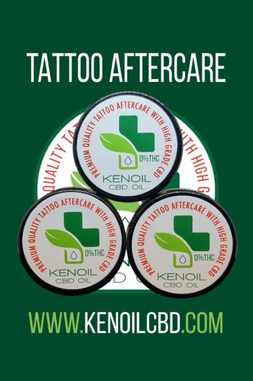 3 Pieces Kenoil Hemp Tattoo Aftercare 30ml