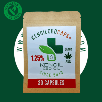 1,25% KenoCaps+ Hennepolie 30 stuks